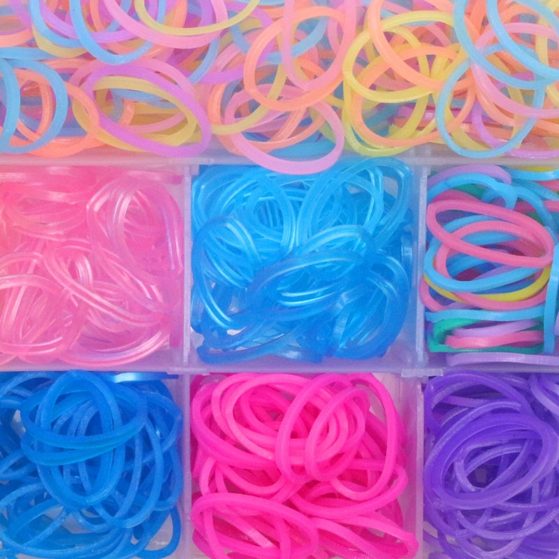 YOY 3/4" Pet Dog Stretchy Rubber Bands, 600/Box - Puppy Elastics Ties Pony Tail Holders Hair Accessories for Doggy Grooming Top Knots Ponytails Braids and Dreadlocks - Image 3